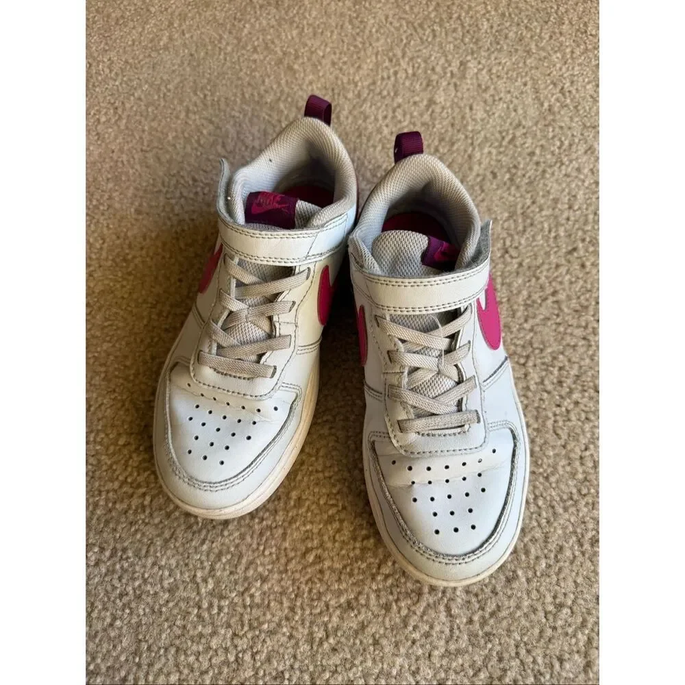 Nike Court Borough Low Little Kid Girls Sneakers Size 2